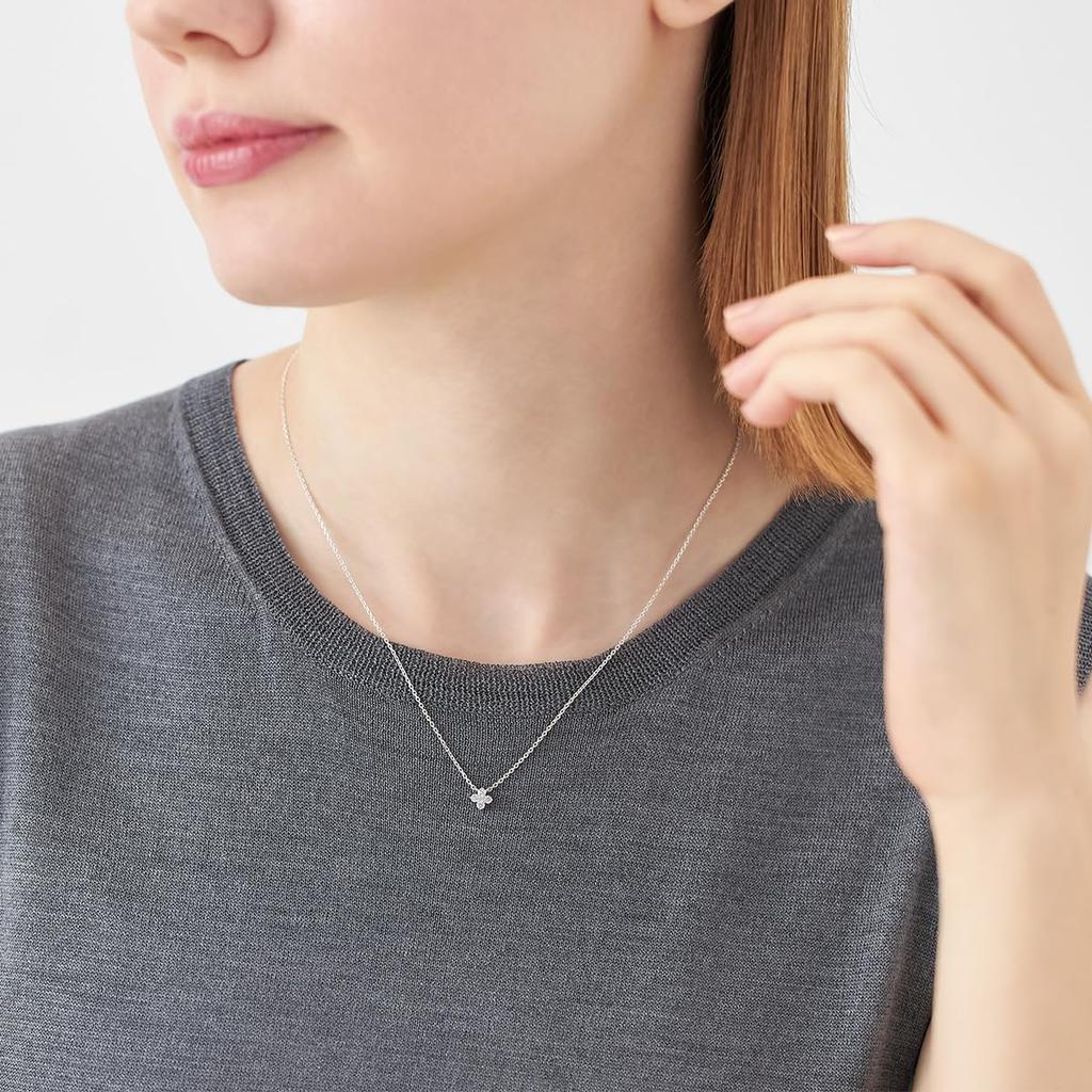 Official Eternal Silver Birthday Gift for Includes Jewelry 112534121801 4℃ Necklace, Women, Case,