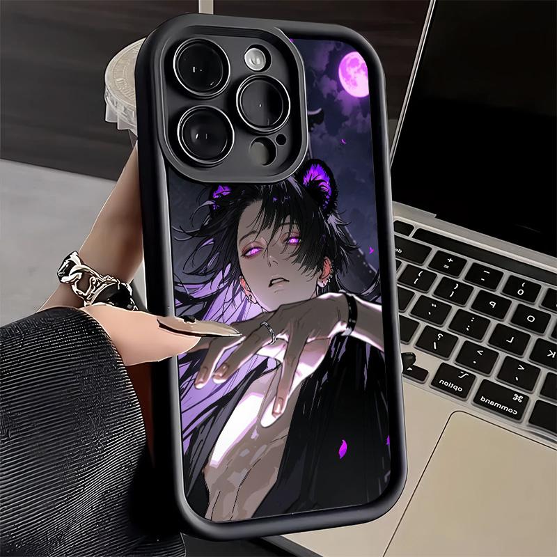 Phone Case for iPhone 17 Air 16E 15 16 Pro Max Devil Bad Boy Anime Style Cover 14 Plus 13 12 Mini Soft Shell Silicone Fundas