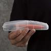 Clear Portable Travel Men Manual Razor Protector Plastic Box Cover Container Storage Shaver Holder Protector Case Organizer
