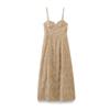 European & American Retro Floral Embroidery Midi Sling Dress - Women's Summer Fashion 