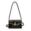 Solid Color Flap Pu Leather Crossbody Bag For Women Fashion Trend Underarm Shoulder Bag Women's Designer Handbag and Purse