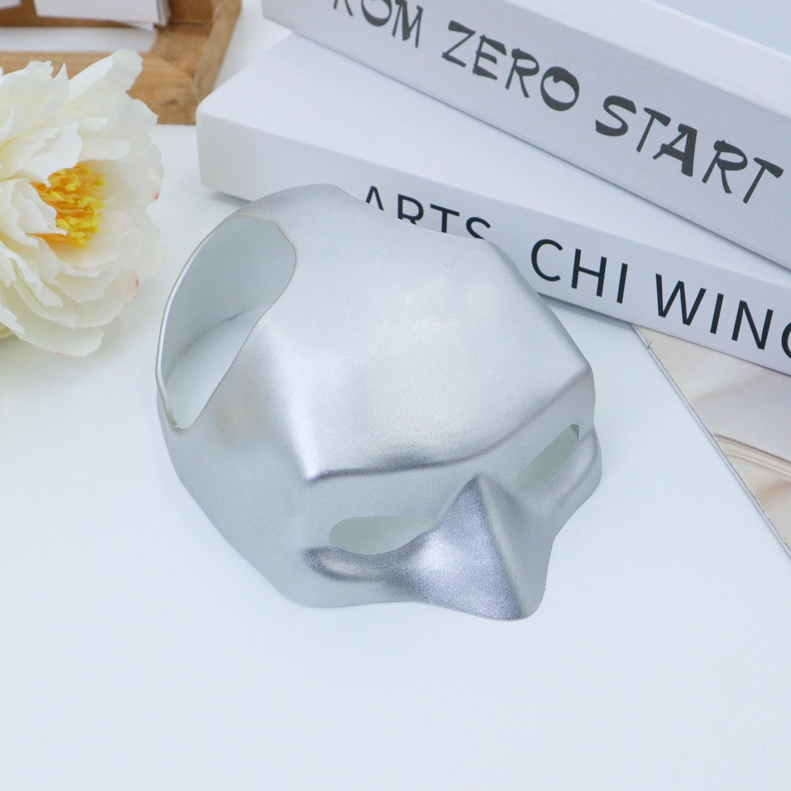 

Cat Avenger Mask Bat Halloween 3D Printed Cosplay Hat Cat Funny Toys Photos Props Pet Accessories срібний