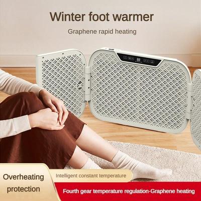 Office Heating Pad Intelligent Graphene Electric Warmer Winter Household Foldable Foot Warmer 425*290*50mm