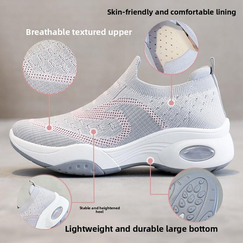 Pantofi pentru Femei, Pantofi cu Talpă Moale cu Pernă de Aer, Pantofi Sport Casual Respirabili