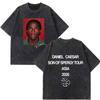 Daniel Caesar Son of Spergy Tour 2026 Graphic Vintage Washed T Shirt Men Women Hip Hop Cotton Loose Fashion Gothic Punk T-shirt