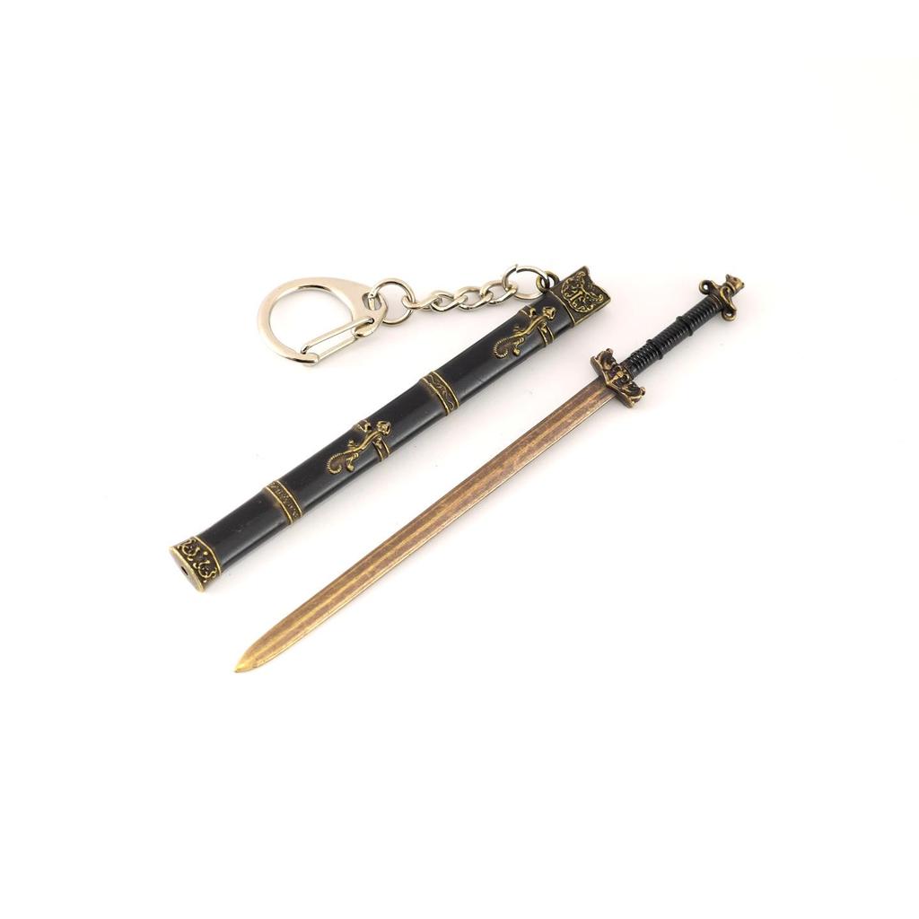 12cm Miniature Zhanlu Sword Metal Toy (Non-Sharpened)