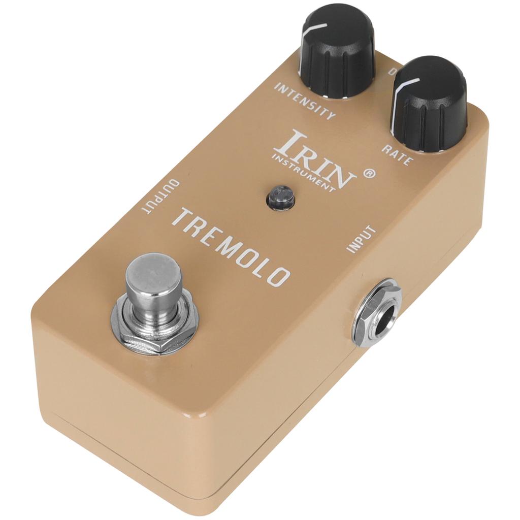 IRIN RS-09 Tremolo Pedal Guitar Pedal Old Tube Amplifier Retro Vibrato Effect Pedal Guitar Parts & Accessories True Bypass