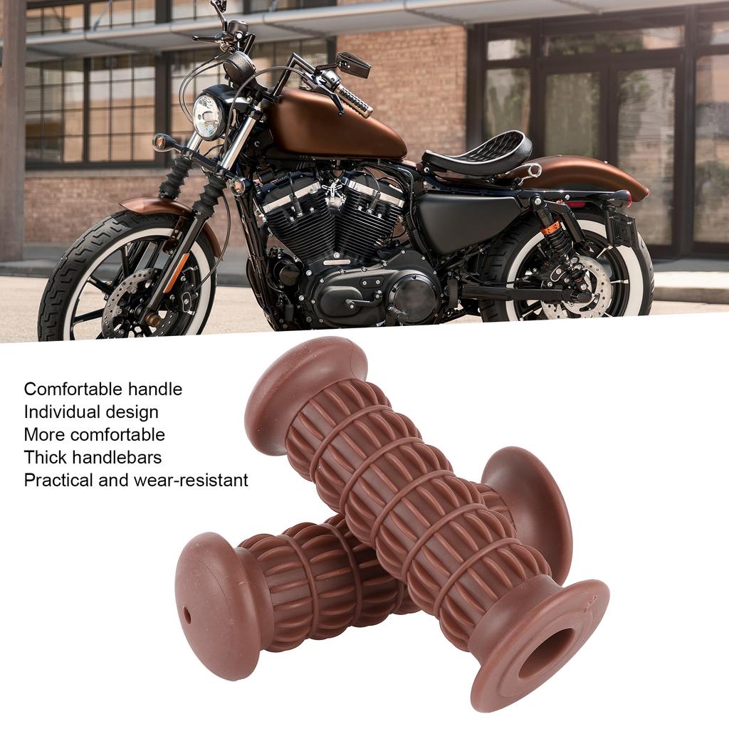 Motorcycle Rubber Hand Grip Hand Bar Grips Motorcycle Handlebar 22‑25mm