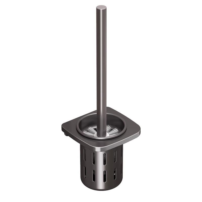 

Настенная подставка для туалетной щетки, бытовая, без мертвых зон, щетка для мытья туалета, аксессуар для чистки туалета в ванной комнате