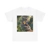 Unisex Adult T Shirt Sloth Giraffe Jungle Artwork Photorealistic