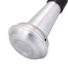 Aluminum Alloy Trumpet Silencer, Noise Reducer, Anti-Disturbance Muffler with Rubber Edge (80%–90% Noise Reduction)
