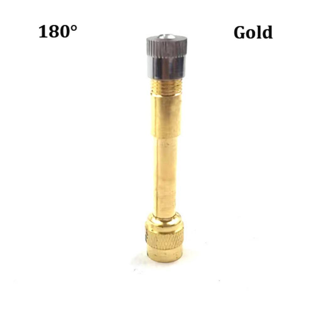 

with Extension Adapter Brass Air Tyre Valve Stem Electric Bicycle Valves Accessories Gold 180
