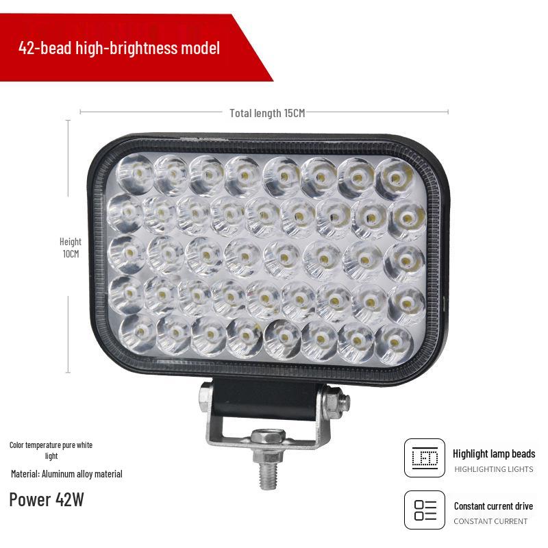 Super Bright Electric Motorcycle LED Headlight for Battery Car & Tricycle, 12V-60V
