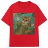Funny Kitty Tshirt The Life of A Showgirl Meme Printed Womens Fashion Creative Casual ONeck Short Sleeve Tops Clothing