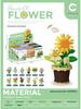 Compatible Lego Succulent Flower Building Blocks - Potted Decorative Toy Gift