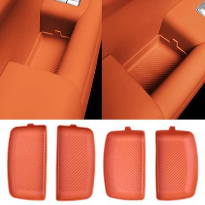 For Li Lixiang L7 L8 L9 2024 2024 Car Silica Gel Door Door Pad Storage Accessories Anti-scratch Bowl Handle Inne J6j7