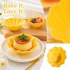 Heat Chrysanthemum-Shaped Muffin Cups for Baking Cakes, Puddings and Cupcakes