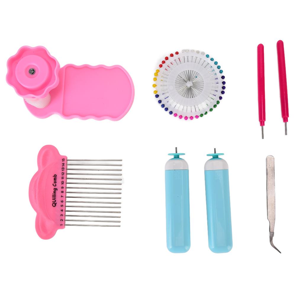 Quilling-Sets DIY Interessant Bunt Dekorativ Attraktiv Handwerksbedarf für Bastelliebhaber