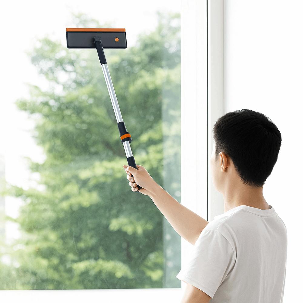 Professional High-rise Window Cleaner Adjustable Window Wiper Window Mop Glass Surfaces