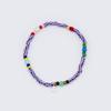 BONBEAU Tropic Play Color Beads Bracelet Mini Smile Charm Tropic Color Bead Bracelet