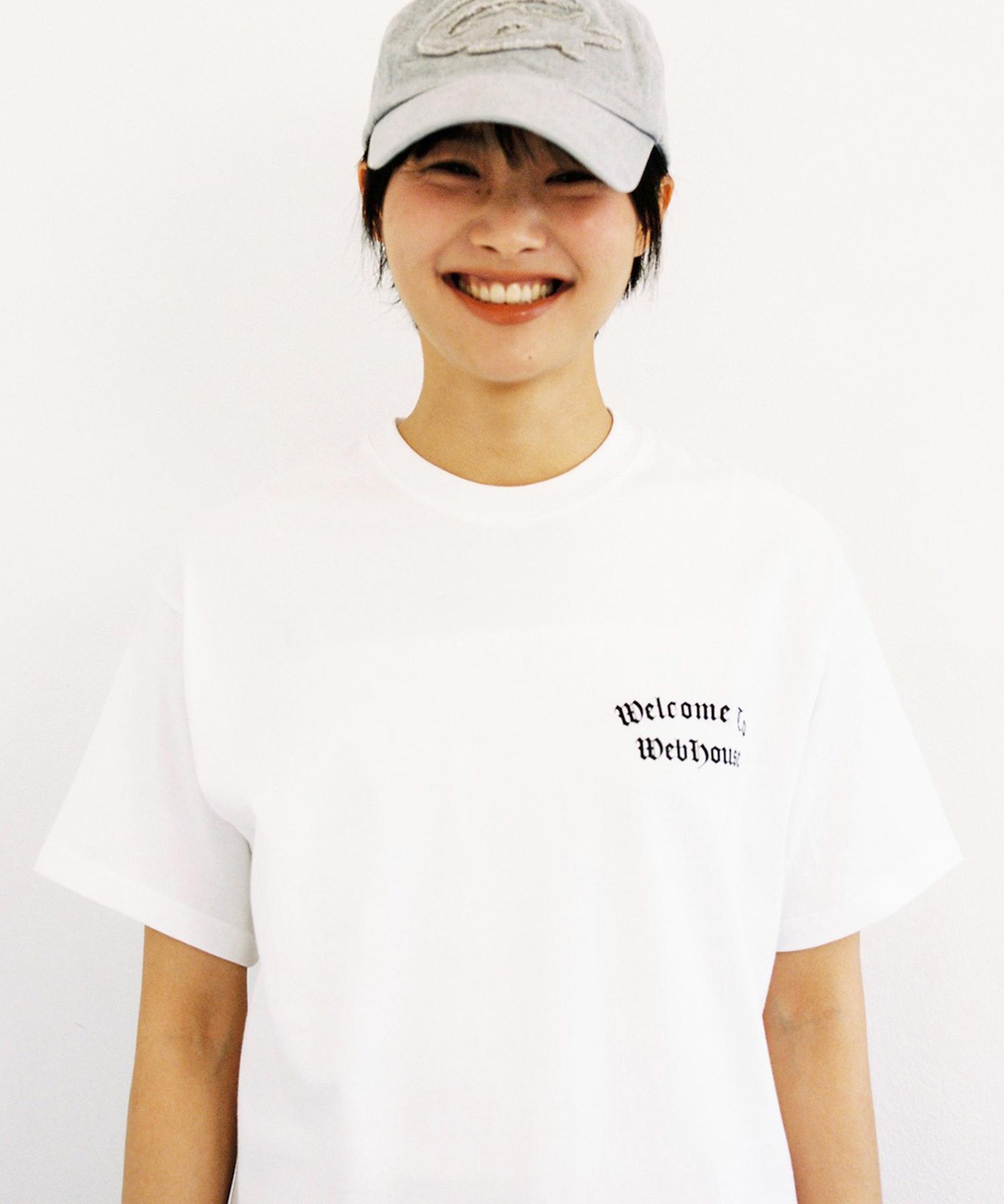 Web House Welcome Logo Tee - White White/L