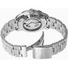 Orient RK-AT0019L (Contemporary Semi-Skeleton Moving Blue Men's Metal Limited) Round Watch Silver