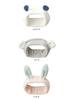 CB Japan Cararizoo Hair Band for Face Washing Pool Bathing Microfiber 3x Absorption White Bear Quick-Drying Soft Fluffy