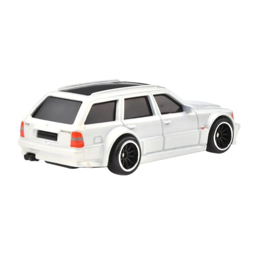 Hot Wheels Boulevard Mercedes-Benz E36 AMG Vehicle Toy, White, HRT78, Ages 3 and Up