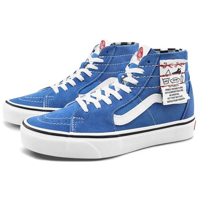 Vans SK8 HI Tapered Blue Unisex (Unisex) Skate Shoes VN0A4U1624E