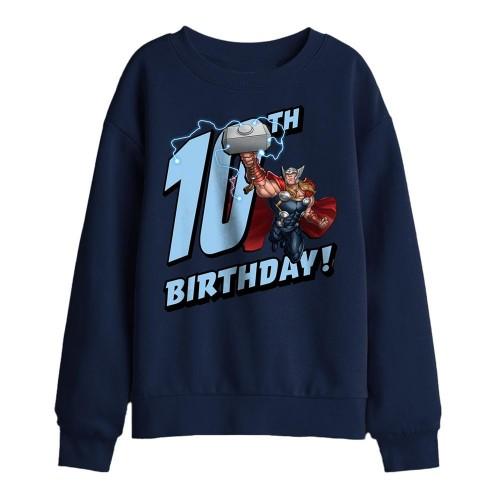 Thor Childrens/Kids 10th Birthday Sweatshirt
