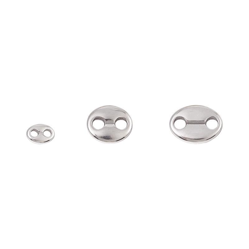 Stainless Steel Titanium Clasp Connector for DIY Jewelry Small