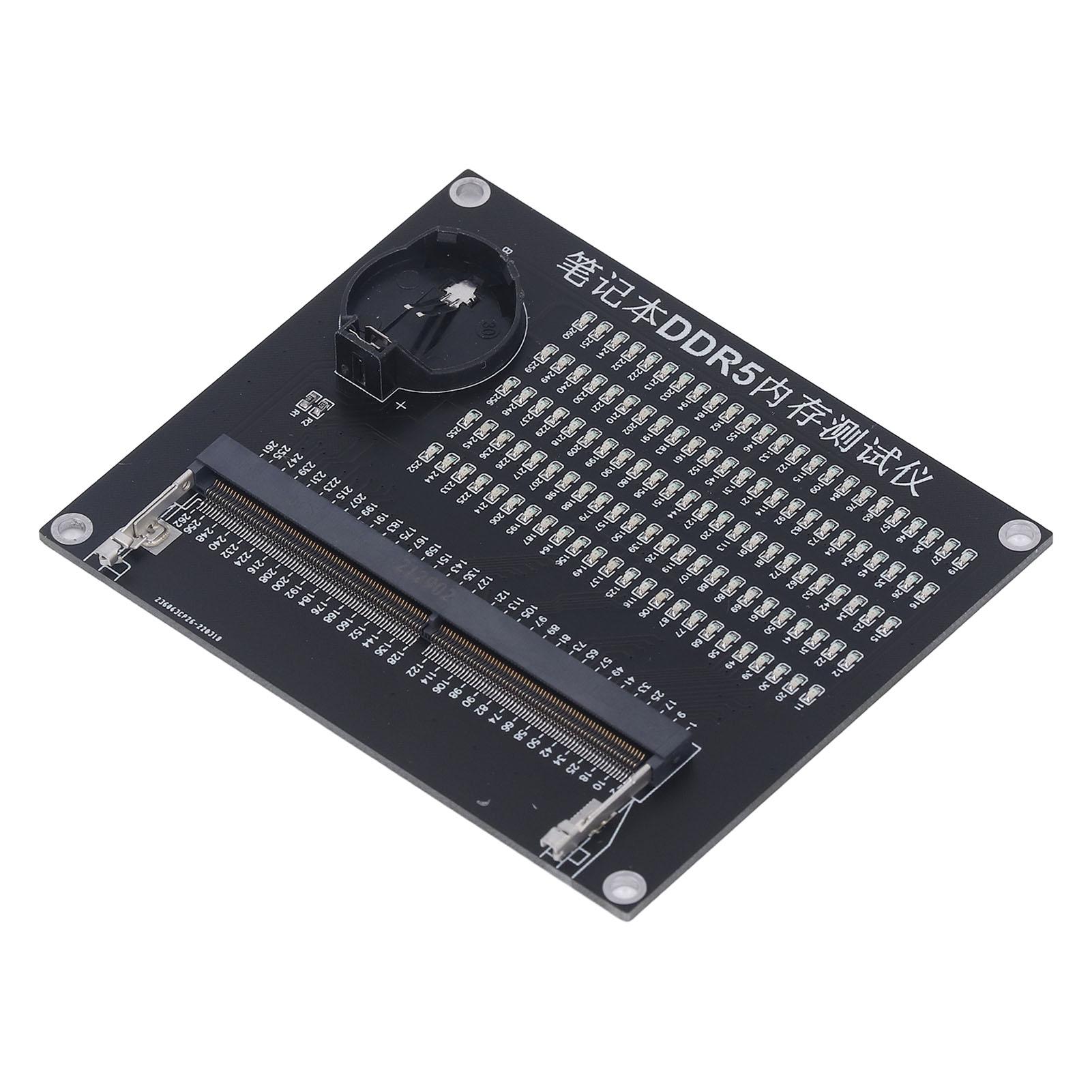 Carte de Test de Mémoire pour Ordinateur Portable avec Lumière LED Carte de Détection de Réparation de Circuit de Carte Mère d'Ordinateur DDR5