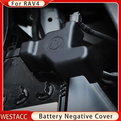 ABS Car Anode Battery Negative Protection Cover Cap for Toyota RAV4 RAV 4 2016 2017 2018   Batteries Covers