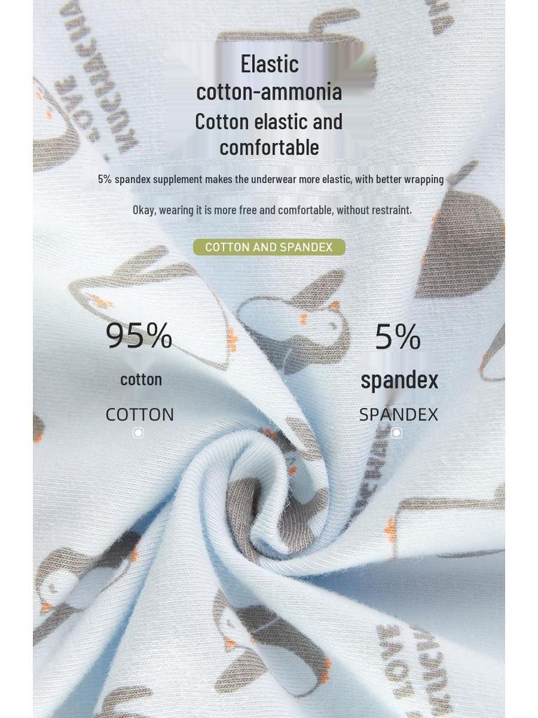 Kids' Cotton Boys' Boxer Briefs - Sizes for Small Kids To Teenagers