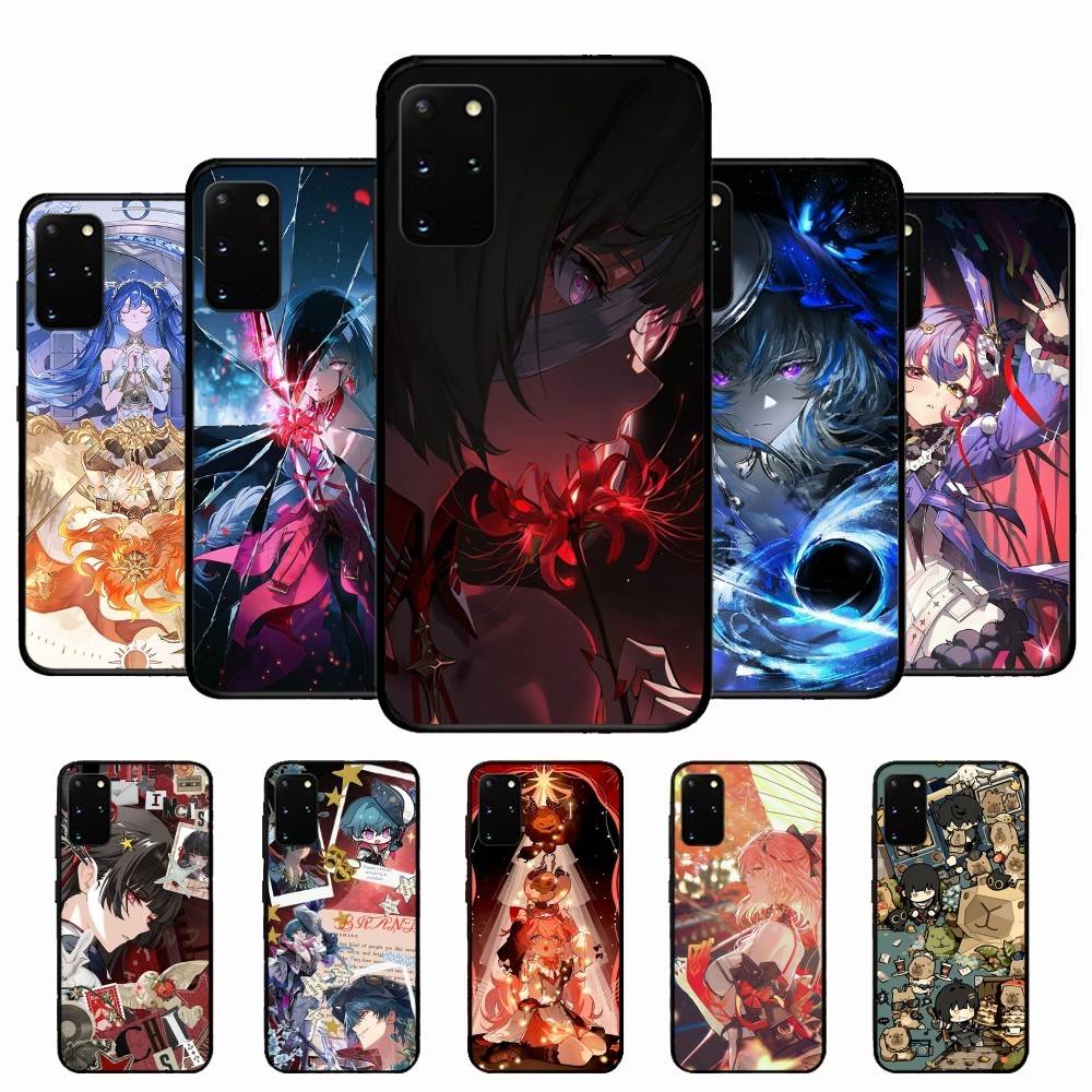Popular Game Wuthering Waves Phone Case For Samsung S 24 Fe 25 Ultra Plus 20 Lite 21 30 22 23 24 22 Ultra 5G Fundas