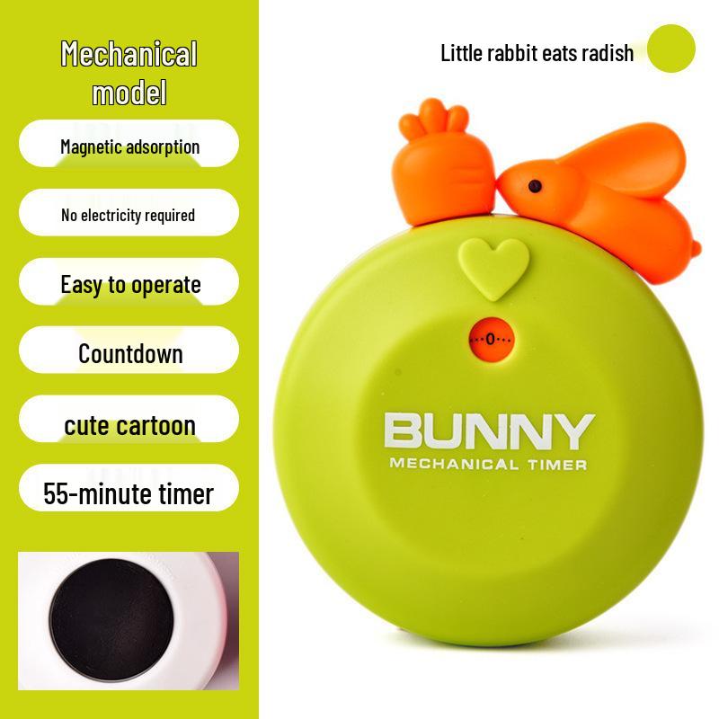 Children's Dual-Use Timer: Alarm Clock & Kitchen Reminder for Study and Self-Discipline