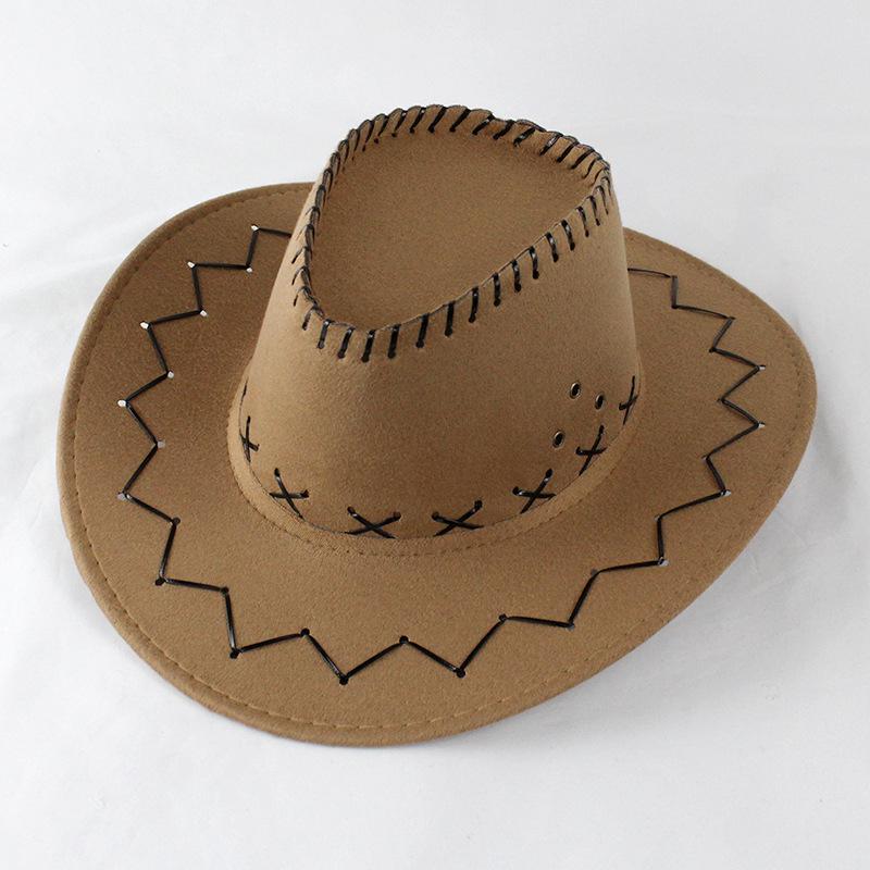 Men's and Women's Wide Brim Denim Western Sun Hat