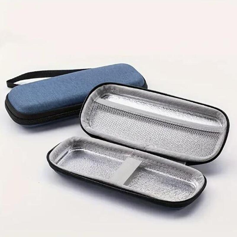

Manual Razors Storage Box, Multi-functional Portable Box One Size синій