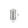 Stainless Steel Spice Jars Barbecue Salt Shaker Pepper Seasoning Bottle Home Condiments Storage Container Kitchen Accessories
