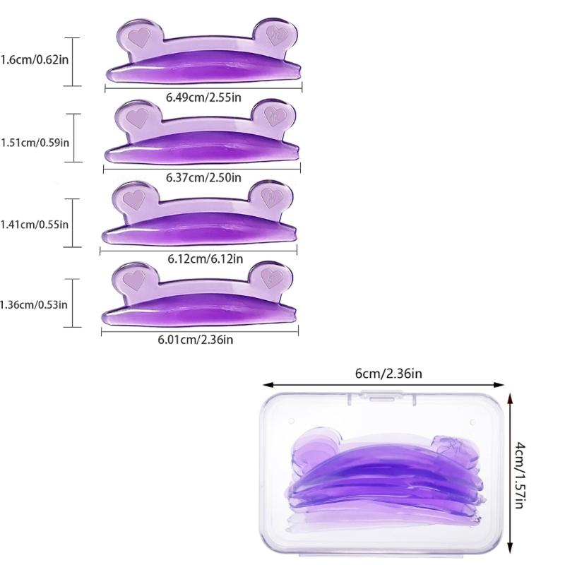 Lash Lift Rods Silicone Eyelash Pads Raise Eyelashes Perming Curler Rods Lash Lift Shields for Eye Supplies Makeup Tool
