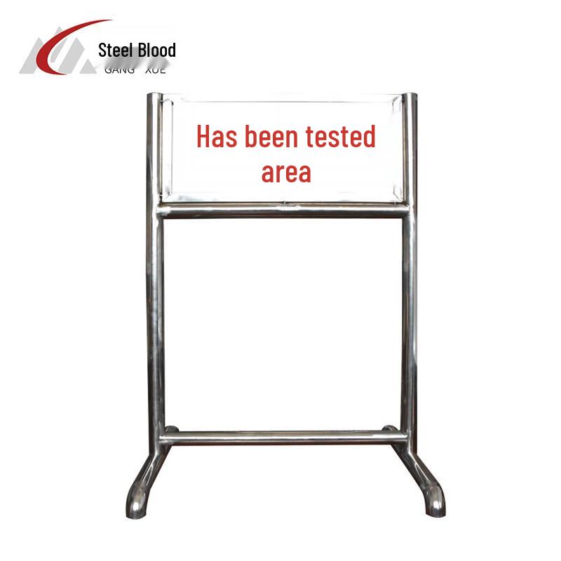 Steel Blood Training Ground Marker Signs