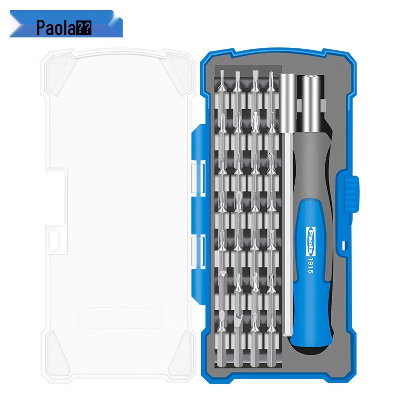 Paola 30-in-1 Precision Screwdriver Set for Electronics Repair 30-piece