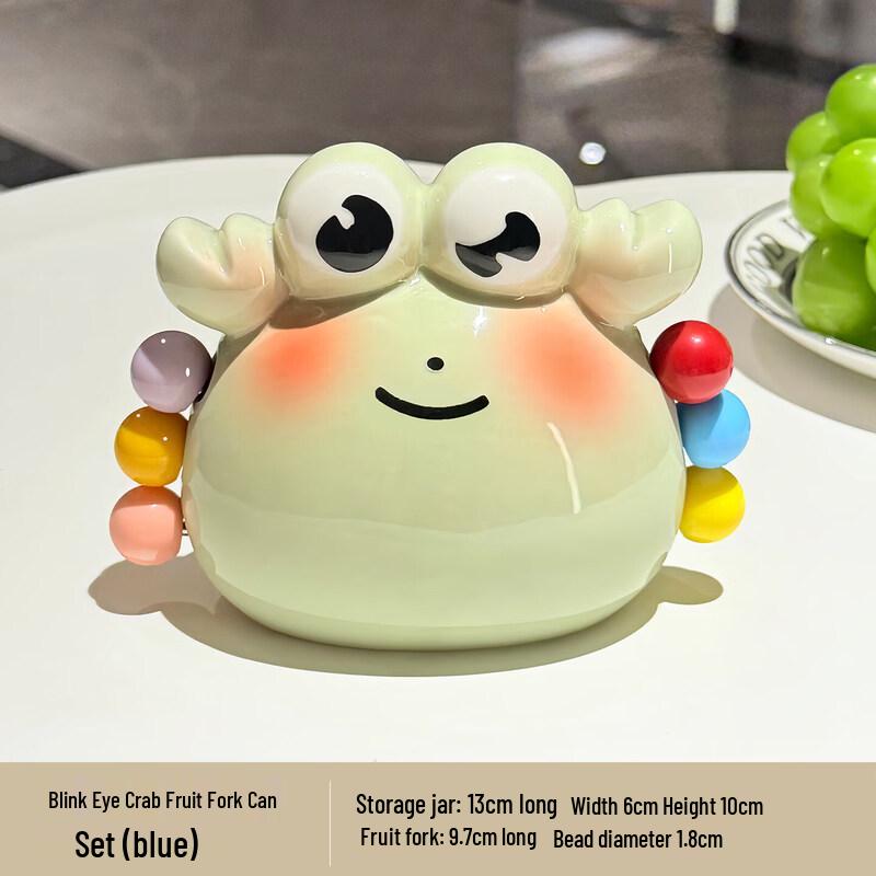 Unicorn Ceramic Handle Fruit Fork