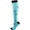 1Pair Snug Support Stockings For Compression Wear Cooling Running Cycling Pressure Soccer Adult Sock Korean Edition Network Pressure Socks
