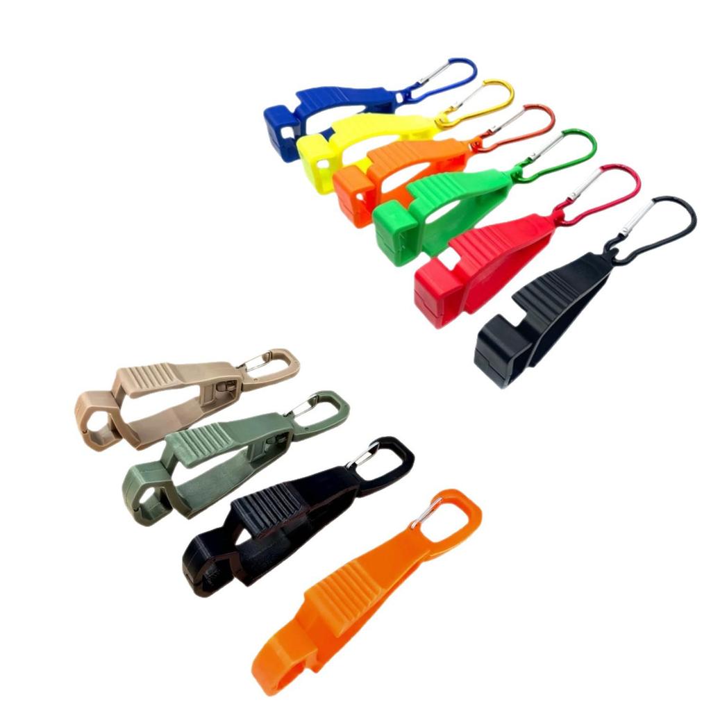 Outdoor Work Glove Clips - Anti-Lost Hanging Buckles, Hooks, and Carabiners