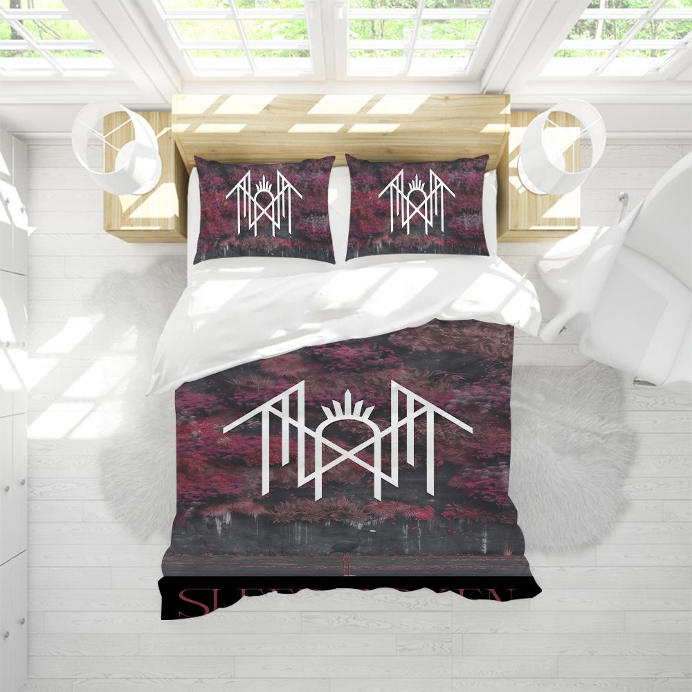 Band S-Sleep Even in Arcadia Token Duvet Cover Set Soft Wash Bed 3 Piece Summer Comfortable Student Dormitory Home Baby Bedding