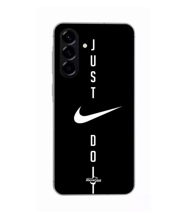 Hülle - Nike - Samsung Galaxy A26 - Silikon - Flexibel - Schwarz