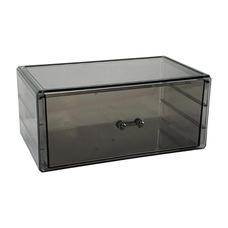 

Elegant Makeup and Jewelry Storage Solution Women Accessories Holder with Ample Space for Dressers and Vanities чорний
