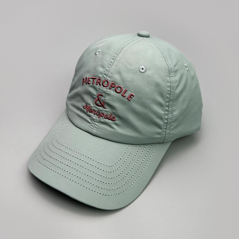 Outdoor Sports Quick-Drying Baseball Cap Men And Women Embroidered Letter Cap Breathable Couple