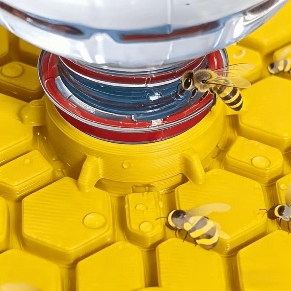 Small-Hole Honeycomb Bee Water Feeder Safe Honeybee Drinking Station  Beekeeping Tool